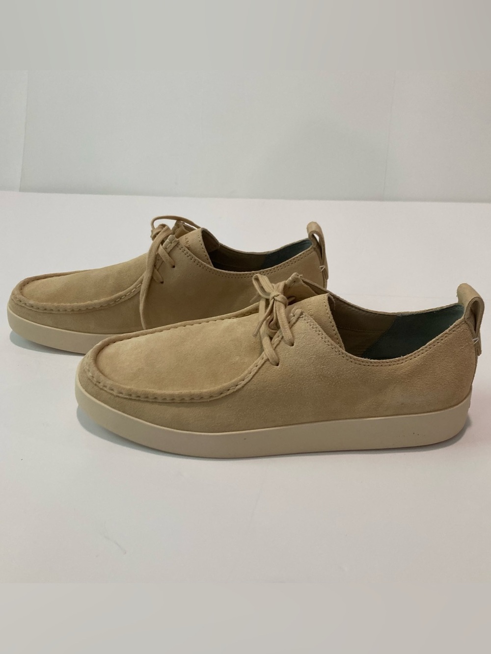 Everlane Desert Shoe Tan Suede Lace Up Shoes Mens 12 Low Top Loafers Casual NEW